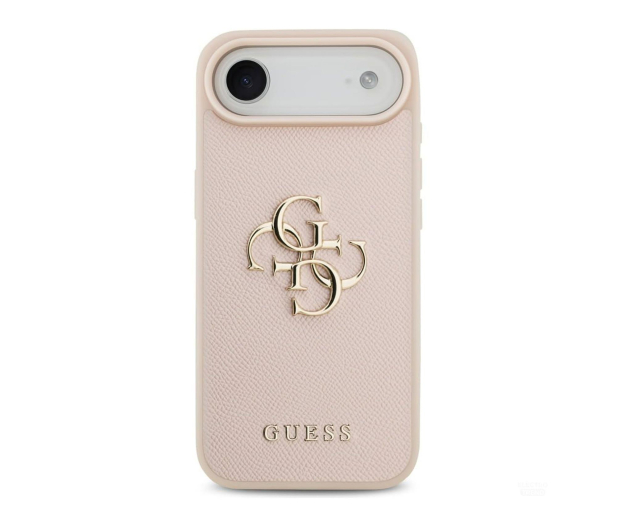 Guess Grained Big 4G & Classic Logo do iPhone Air różowy - 1365546 - zdjęcie 2